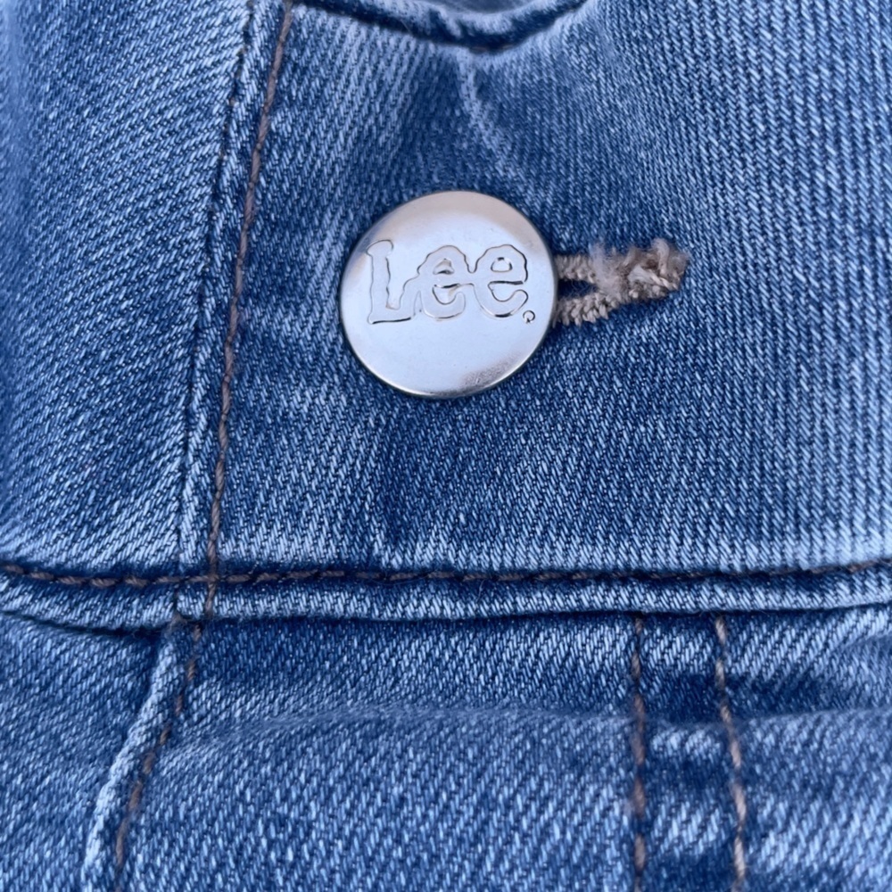 Lee Pull on skinny denim jeans jeggings medium wash size medium - Picture 5 of 12